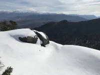 Isolated Log Cabin with Panoramic Views of Cherry Pond and White Mountains Hotels in Jefferson