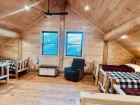Log Cabin located in Northern Michigan just minutes from Lake Michigan.