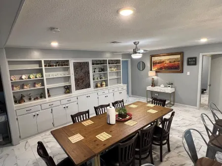 Cozy 4BR Home with Office, Fitness Area, Spacious Backyard & Pet-Friendl