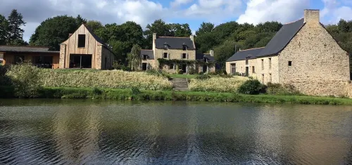 Gîte La Hunaudaye - Domaine du Bois Riou - swimming pool- Dinan-Dinard-Saint Malo