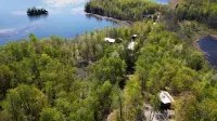 Rapids Luxury Canvas on Deer Lake
