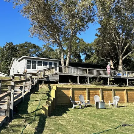 Life is better at the Lake Lakefront home that sleeps 13!