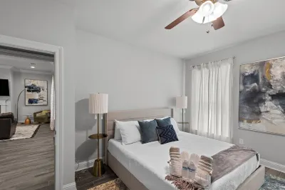 Aurora Haven - TV in each room.