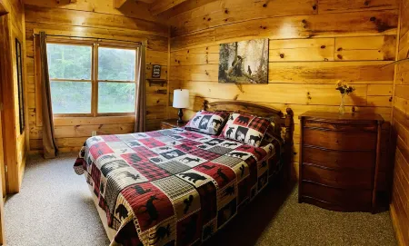 Cozy Bear Cabin Near Gatlinburg & Smoky Mtns - No Cleaning Fee Отели рядом с достопримечательностью «Sims Point»