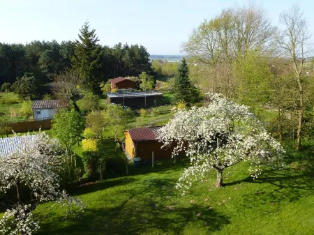 2 bedroom apt. 36 sqm swimming pool u. Sauna about 8 minutes walk z. Beach Wi-Fi