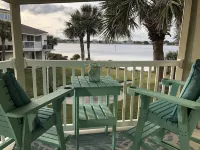 🌞 Beautiful Condo on Pensacola Beach with water view of Villa Sabine Bay