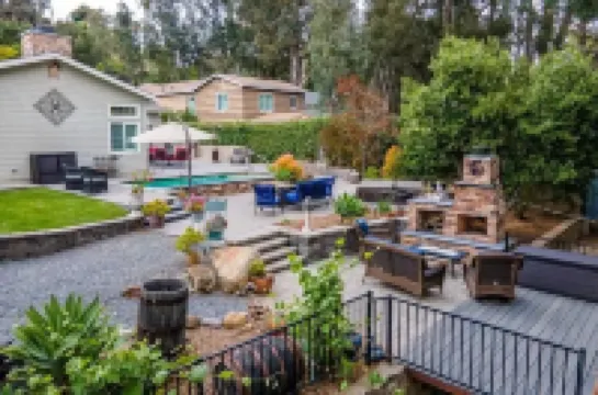 Casa Charles a private Villa in the foothills of Mt Helix in La Mesa, CA.