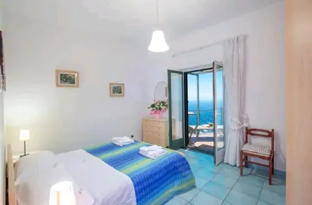 L'INCANTO House on the Amalfi Coast.  Spacious and wonderful terrace overlooking the sea