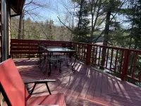 Waterfront Cedar Cabin Complete with Sauna