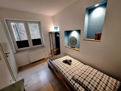 Schöne, Stilvolle 3-zimmer-wohnung in Zentraler Lage in Oerlinghausen Hotels in der Nähe von Wassertretbecken an der Sachsenquelle
