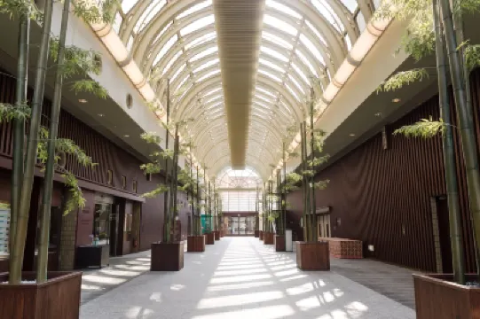 京都竹之鄉溫泉 萬葉之湯 飯店 京都艾米納斯 住宿飯店