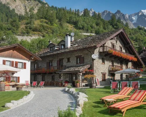 ホテル ラ グランジェ クールマイユールのホテル