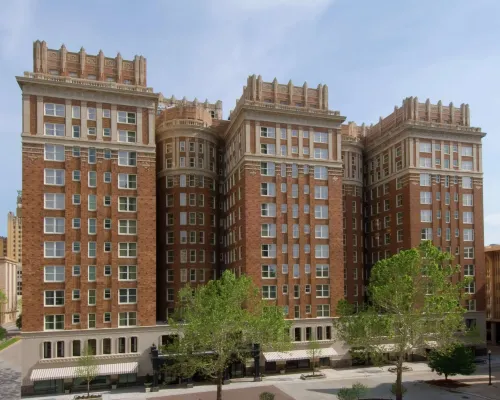 The Skirvin Hilton Oklahoma City Hotels near Skydance Bridge