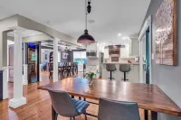 Estate Retreat in Toms River on Serene Brook with Private Island