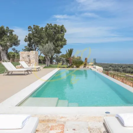 TD Tenuta Donna Madia Sea View Pool over Vineyard