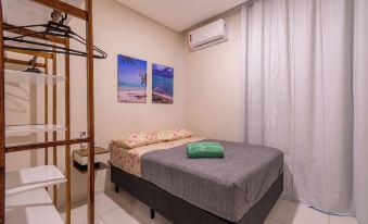 Flats Mar'Bella Com Varanda, 100M Praia, Petfriendly E Estacionamento