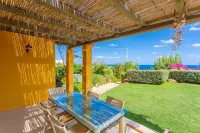Villa Liakada Large Private Pool Walk to Beach Sea Views A C Wifi Car Not Required - 2081