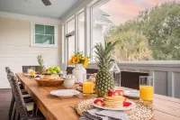 1Blck to Beach Pool Firepit Outdoor Kitchen Game Room Pelican by AvantStay