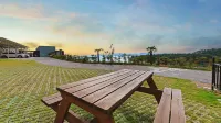 Namhae Thebay007 Pension - バルコニー