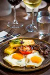 Queens Hotel - breakfast