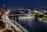 S&P Apartments - 2BR river view & balcony in CBD