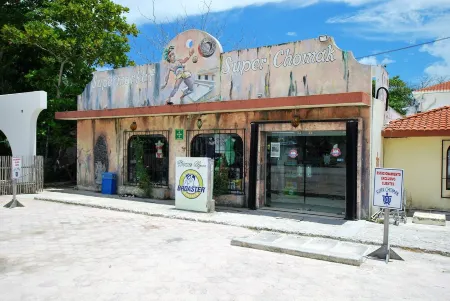 "Nahil 12" Garden View Studio Condo With Beautiful infinity Pool On the Beach Отели в г. Акумаль