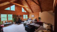 4b2b true Log retreat in the heart of the Whites
