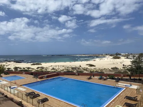Best views & terrace at Marfolin beach resort Hotels in El Cotillo