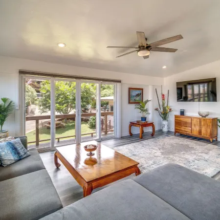 Walk to Beach: Koloa Getaway w/ Ocean Views