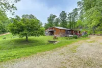 Mountain-View Cabin on Farm: 3 Mi to Town & Shops - 2-Star