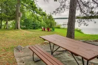 Pokegama Lake Vacation Rental w/ Shared Boat Dock! - parking