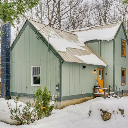 Rustic Intervale Hideaway w/ Deck & Wooded Views!