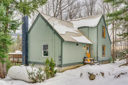 Rustic Intervale Hideaway w/ Deck & Wooded Views! - 3-Star
