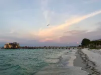 Private Salt Water Pool & Spa, WALK TO BEACH, near Bean Point, GROUND LEVEL.