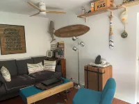 T3 59m2 vintage decor with outdoor terrace