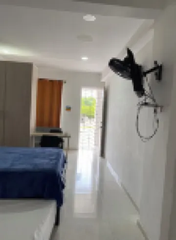 10 minutes walking to the beach! Couple sized apartment with a living room.