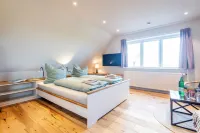 Sandpiper on the Wadden Sea in the German-Danish meadows, pet friendly!