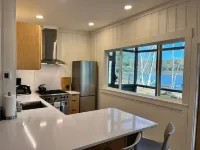 Waterfront mid-century modern