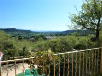 Villa with private pool, views of the Ventoux
