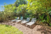 Whole Complex Close to the Ocean w/ a Magical Garden Sanctuary & Salt Water Pool