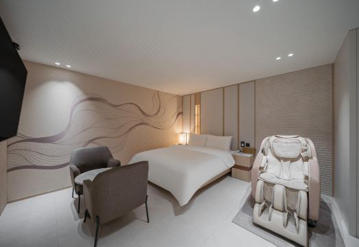 문경 시내 숙소 전경