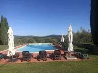 Villa on the Umbria-Tuscany border—for Families and friends—with a Private Pool - 홈스테이