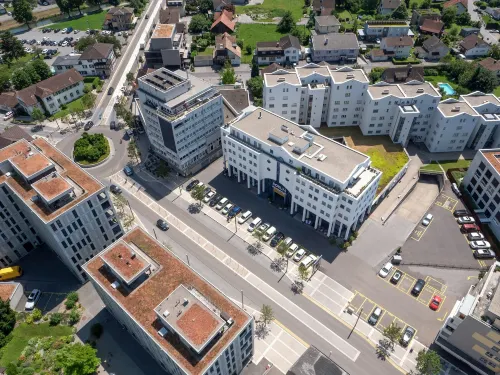 Businesshotel Forum Widnau AG - Parkplatz