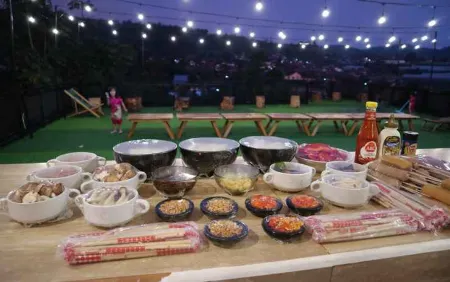 Van House Отели рядом с достопримечательностью «Тангкубан»