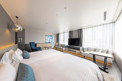 スタイリッシュジュニアスイートツイン ホテルインターゲート大阪 梅田の写真