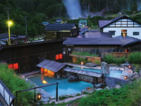 泥湯温泉 奧山旅館 湯澤市酒店