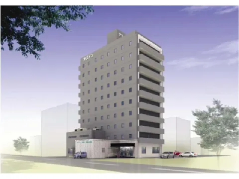 AZ Inn Higashi Omi Notogawa Ekimae Hotel di 