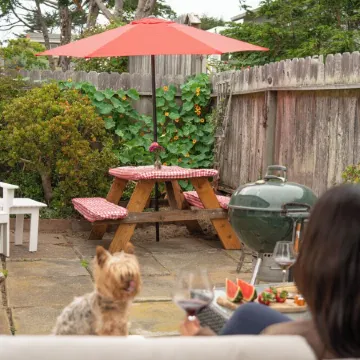 Sundog Cottage - Clean & Cozy - EV - Walk to Food & Beach - Fenced Yard for Dog
