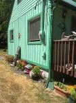 Private,Quiet,cabin,on 27 acres,w/ trails. near the Hoh Rain Forest Nat' l Park.