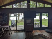 Cabin on Soo Lake.  Enjoy the views of the lake 66' from water's edge.